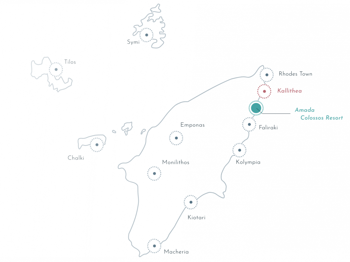 kallithea map